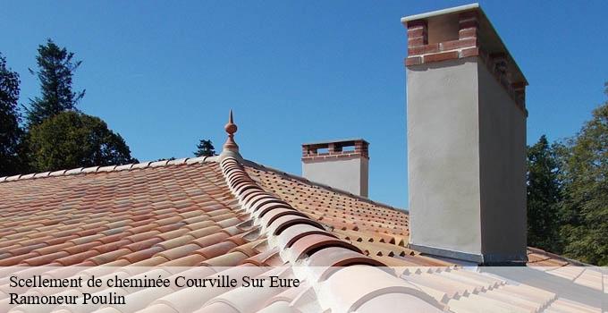 Scellement de cheminée courville-sur-eure-28190 Ramoneur Poulin
