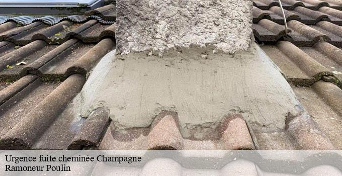 Urgence fuite cheminée  champagne-28410 Ramoneur Poulin