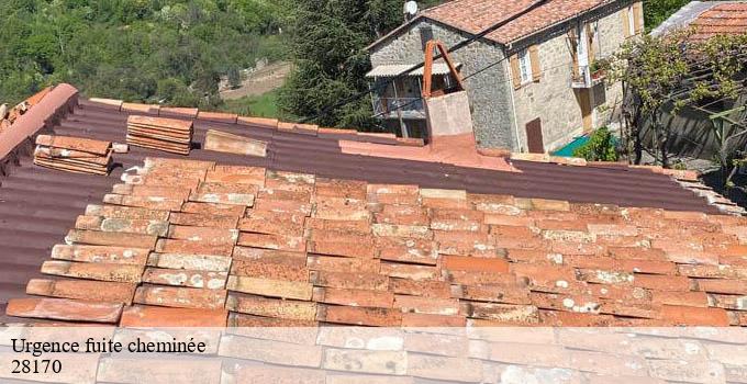Urgence fuite cheminée chateauneuf-en-thymerais-28170 Ramoneur Poulin