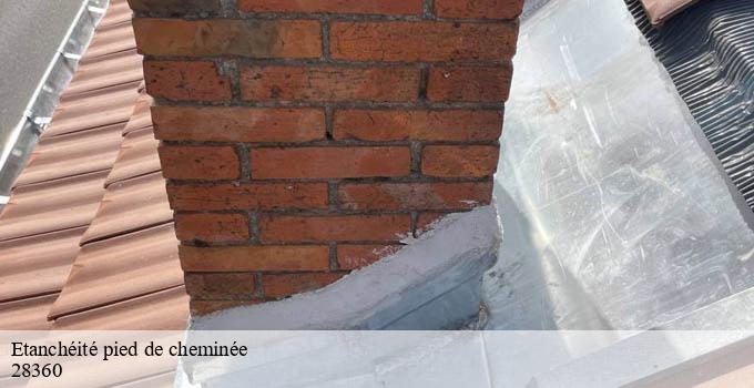 Etanchéité pied de cheminée prunay-le-gillon-28360 Ramoneur Poulin
