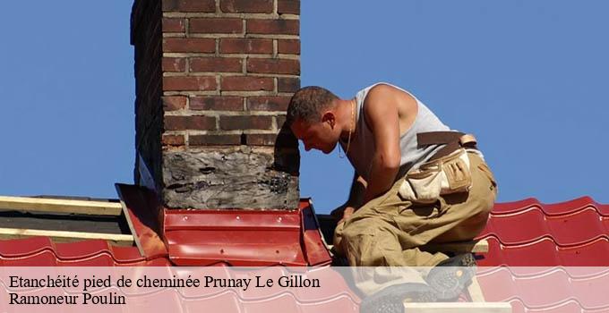 Etanchéité pied de cheminée prunay-le-gillon-28360 Ramoneur Poulin