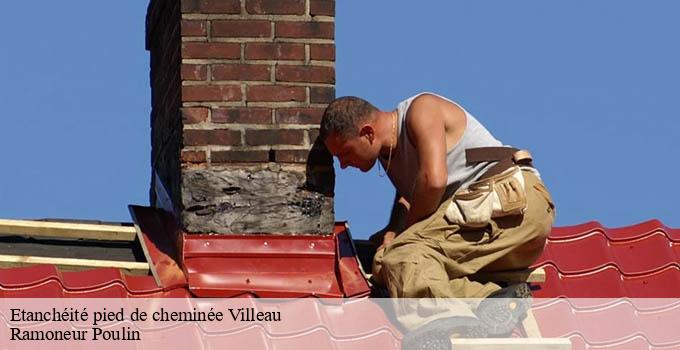 Etanchéité pied de cheminée villeau-28150 Ramoneur Poulin
